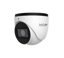 InVid PAR-P8TXIRA2812NH-AI 8 Megapixel IP Plug & Play Outdoor IR Turret Camera with 2.8-12mm Lens