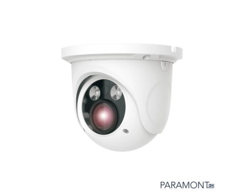 InVid PAR-VARITURRETA 1080p TVI / AHD / CVI / Analog Outdoor IR Turret Camera, 2.8-12mm Lens