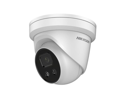 Hikvision PCI-T12F4S AcuSense 2 Megapixel IR Fixed Turret Network Camera with 4mm Lens