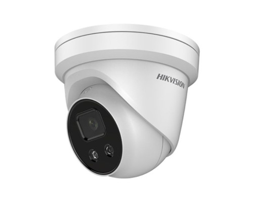 Hikvision PCI-T12F6S AcuSense 2 Megapixel IR Fixed Turret Network Camera with 6mm Lens