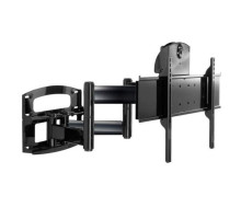 Peerless-AV PLAV70-UNLP-GB Articulating Dual-Arm Wall Mount with Vertical Adjustment for 42'-65' Flat Panel Screens