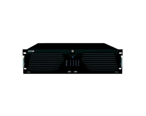 InVid PN3A-128F-10TB 128 Channels NVR, (2) NIC Cards with 10TB