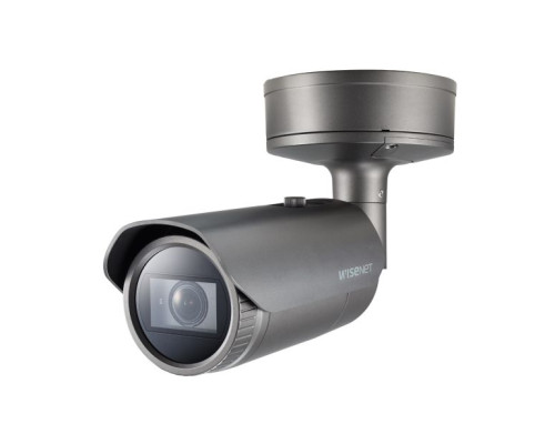 Hanwha Vision PNO-A9081R 4K Outdoor Network IR Bullet Camera, 4.5-10mm Lens