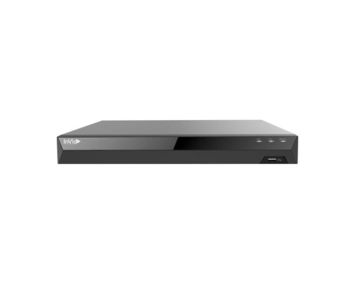 InVid PRTN1A-16X16 16 Channel NVR with 16 Plug & Play Ports, No HDD