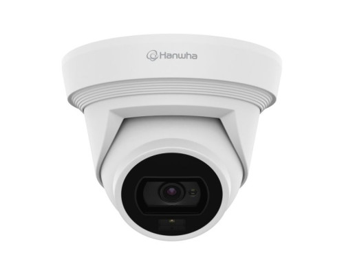 Hanwha Vision QNE-C8013RL 5 Megapixel Network Outdoor AI Dual Light Flateye Camera with 3mm Lens