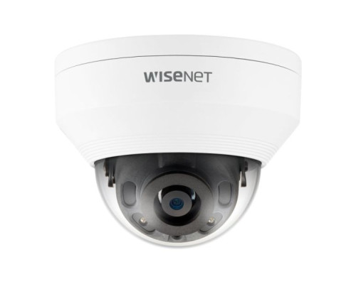 Hanwha Vision QNV-6022R1 2 Megapixel Outdoor Network IR Vandal Resistant Dome Camera with 4mm Lens with 4mm Lens