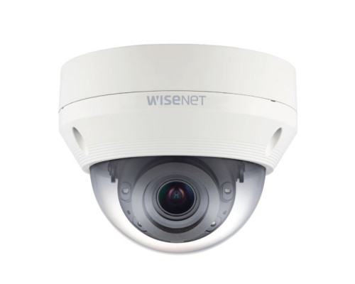 Hanwha Vision QNV-8080R 5 Megapixel Network IR Vandal Resistant Dome Camera, 3.2-10mm Lens