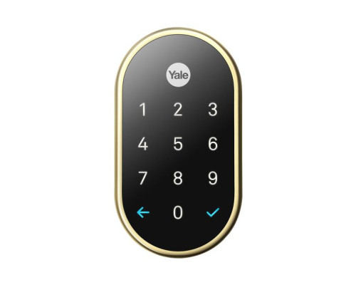 Yale RB-YRD540-WV-605 Nest x Yale Lock with Nest Connect, Polished Brass