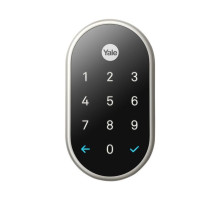 Yale RB-YRD540-WV-619 Nest x Yale Lock with Nest Connect, Satin Nickel