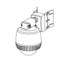 American Dynamics RHOSW Dome Wall Mount 11'