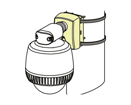 American Dynamics RHOWPA Dome Mount with Pole Strap Adapter