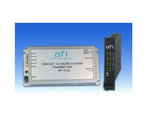 AFI RR-81SL-280 Eight Contact Rack Card Receiver w/Non Latching Relays