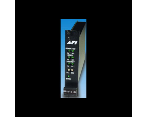 AFI RR-915C-SL 10 Bit Video w/MPD Data & Contact Rack Card Receiver