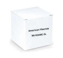 American Fibertek RR-92448C-SL Twenty Four Channel 10 Bit Video & Ethernet Receiver, Single Mode