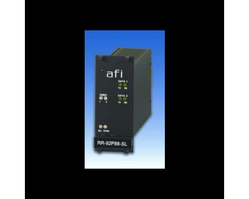 AFI RR-94P8-SL 4-Ch 10 Bit Video & 1 Digital 2 Way Audio Rack Card Rx