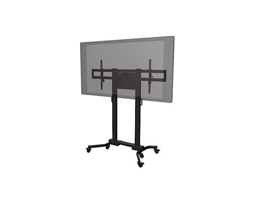 Crimson RSM100 Heavy Duty Mobile Cart for Large Format and Interactive Displays, Black