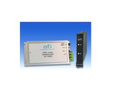 AFI RT-1800E-2W Video - 2 Way 2 Wire Audio Rack Card Transmitter