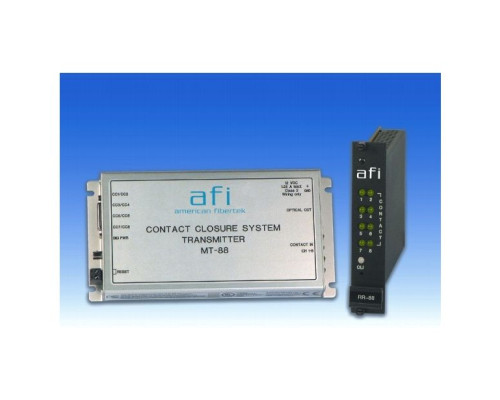 AFI RT-88SL Eight Supervised Contact Rack Card Transmitter