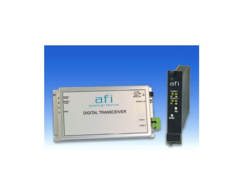 AFI RT-9P55SL Dual Multi-protocol Bi-directional Data Rack Card Tx