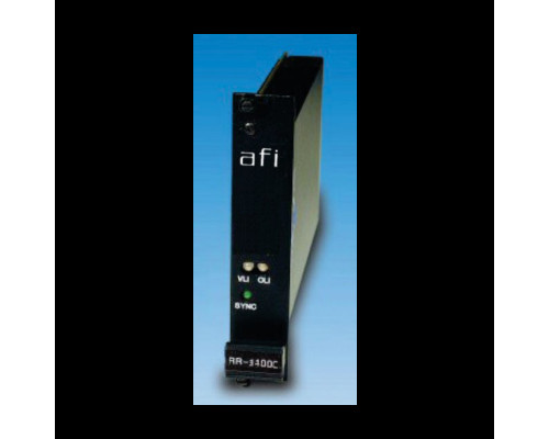 American Fibertek RTM-3400C 1 Fiber Video/RS422 Rack Card Transmitter