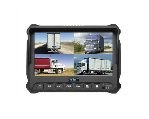 RVS Systems RVS-3710-DVR 7' Digital Quad View Color Monitor With Built-In DVR