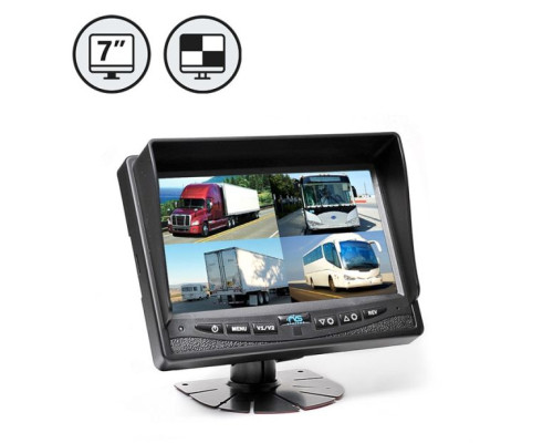 RVS Systems RVS-6137Q TFT LCD Digital Quad View Color Monitor