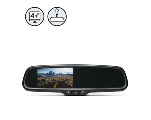 RVS Systems RVS-718-4CH G-Series 4.3' 4 Channel Rear View Mirror Monitor