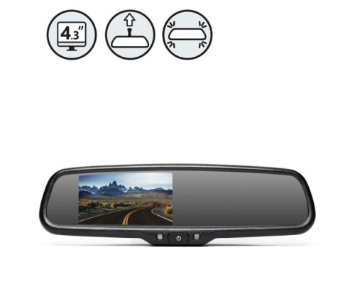 RVS Systems RVS-718 G-Series Rear View Replacement Mirror Monitor