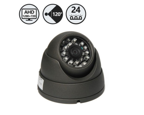 RVS Systems RVS-9000-AHD-01 AHD 120° Dome Camera, 66' Cable