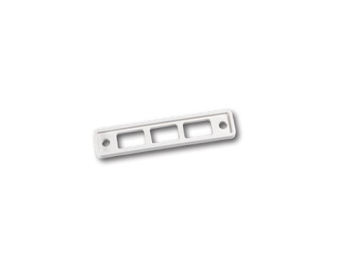 GRI S-28-G 100 Pack Spacer for 29 & 28 Series, Standard Screw Surface Mount, Gray