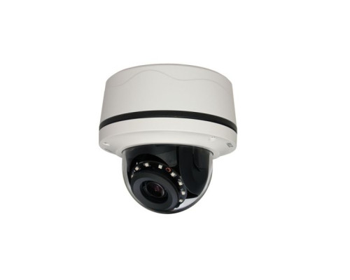 Pelco S-IMP221-1RS-P 2 Megapixel Network Outdoor IR Dome Camera, 3-10.5mm Lens