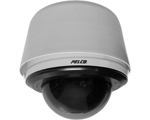 Pelco S-S6220-EGL0-P 2 Megapixel Network Outdoor PTZ Camera, 20X, Smoked