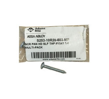 Adams Rite S253-10R20-603-MP Pan Head Self Tapping Screw #10 x 1-1/4, Multi-Pack