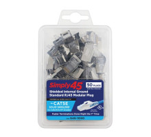 GoSimply Connect S45-1050 Cat5e Shielded Internal Ground Standard WE/SS RJ45