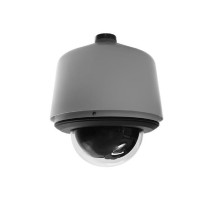 Pelco S6220-ESGL0 2 Megapixel Spectra Enhanced Low Light HD Pendant Environmental Network Stainless Steel PTZ Dome Camera, 20X, Smoked, Gray