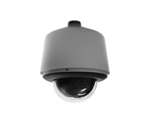 Pelco S6220-ESGL0 2 Megapixel Spectra Enhanced Low Light HD Pendant Environmental Network Stainless Steel PTZ Dome Camera, 20X, Smoked, Gray