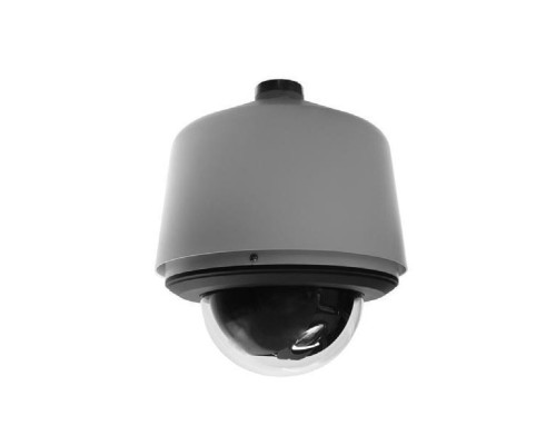 Pelco S6220-ESGL0US 2 Megapixel Spectra Enhanced Low Light HD Pendant Environmental Network Stainless Steel PTZ Dome Camera, 20X, Smoked, Gray, US