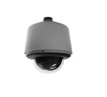 Pelco S6230-ESGL0US 2 Megapixel Spectra Enhanced Low Light HD Pendant Environmental Network Stainless Steel PTZ Dome Camera, 30X, Smoked, Gray, US