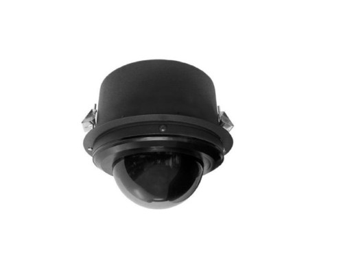 Pelco S6230-YBL0 2 Megapixel Spectra Enhanced Low Light HD In-ceiling Environmental Network PTZ Dome Camera, 30X, Smoked, Black