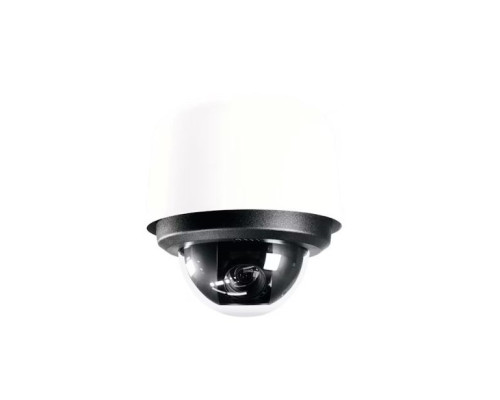 Pelco S7818L-EW0US 8 Megapixel Outdoor Smoked Network PTZ Camera, 18X Lens, US Power Cord, White