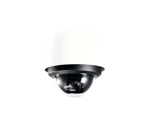 Pelco S7818L-FW0US 8 Megapixel Indoor Smoked Network PTZ Camera, 18X Lens, US Power Cord, White