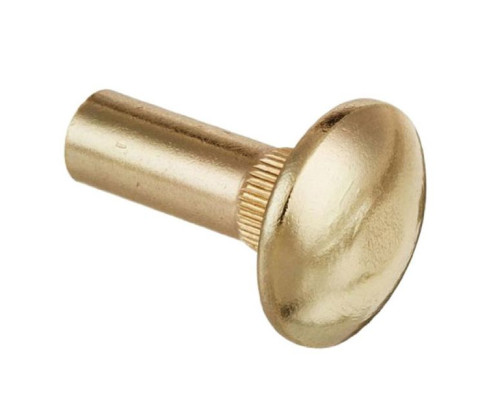 Securitron SB-1-03 Sex Bolt-Replacement in Polished Brass Finish