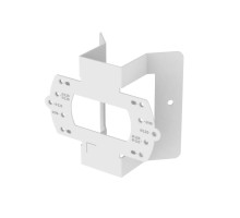 Hanwha Vision SBD-140KMB Corner Mount Adapter (White)