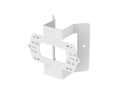 Hanwha Vision SBD-140KMB Corner Mount Adapter (White)