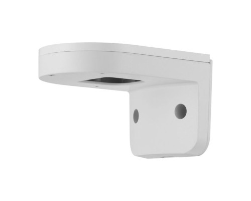 Hanwha Vision SBP-125WMW Outdoor Wall Mount for Outdoor Flat-Eye, White