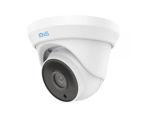 ENS SCC48T6-28-K 8 Megapixel Outdoor Turret Fixed Coaxial Security Camera, 2.8mm Lens