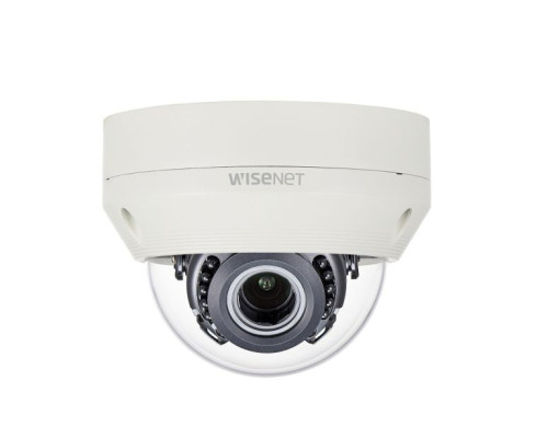 Hanwha Vision SCV-6085R 2MP Analog IR Vandal Dome Camera, 3.2-10mm Lens