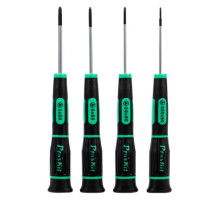 Eclipse Tools SD-081G 4 Piece Precision Screwdriver Set