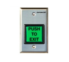 Seco-Larm SD-7202GC-PEQ 2' Square 'PUSH-TO-EXIT' Button