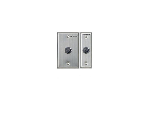 Seco-Larm SD-72051-V0 Momentary Switch, Single-Gang Plate